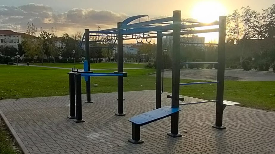 Parque Municipal tem novo equipamento desportivo
